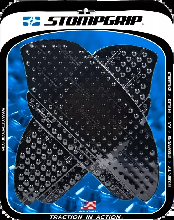 StompGrip Tank Grips – Volcano – Black – Honda – CBR ’07-’12