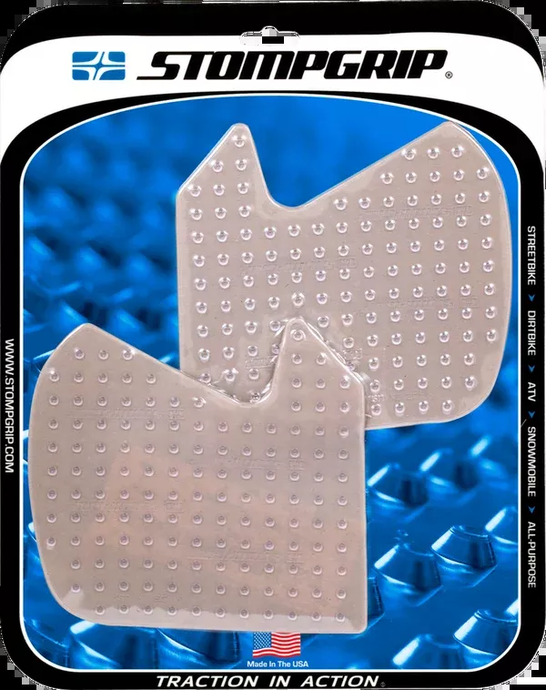 StompGrip Tank Grips – Volcano – Clear – BMW – G ’16-’19