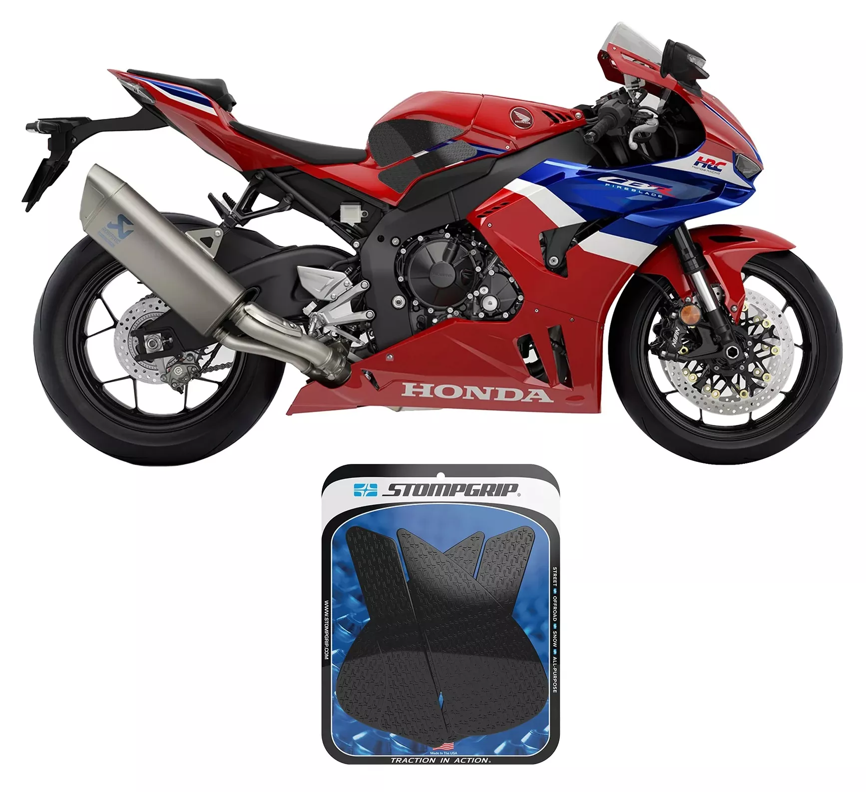 Stompgrip Tank Pad Honda CBR1000RR-R 2021-2025