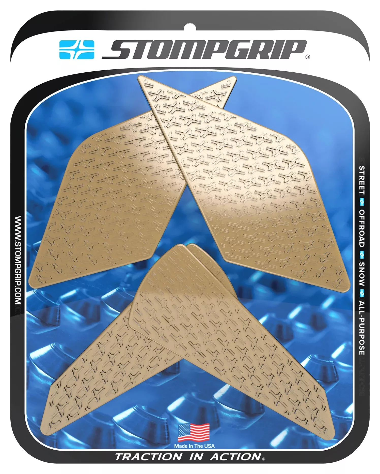 Stompgrip Tank Pad Kawasaki ZX-4R / RR 2023-2026