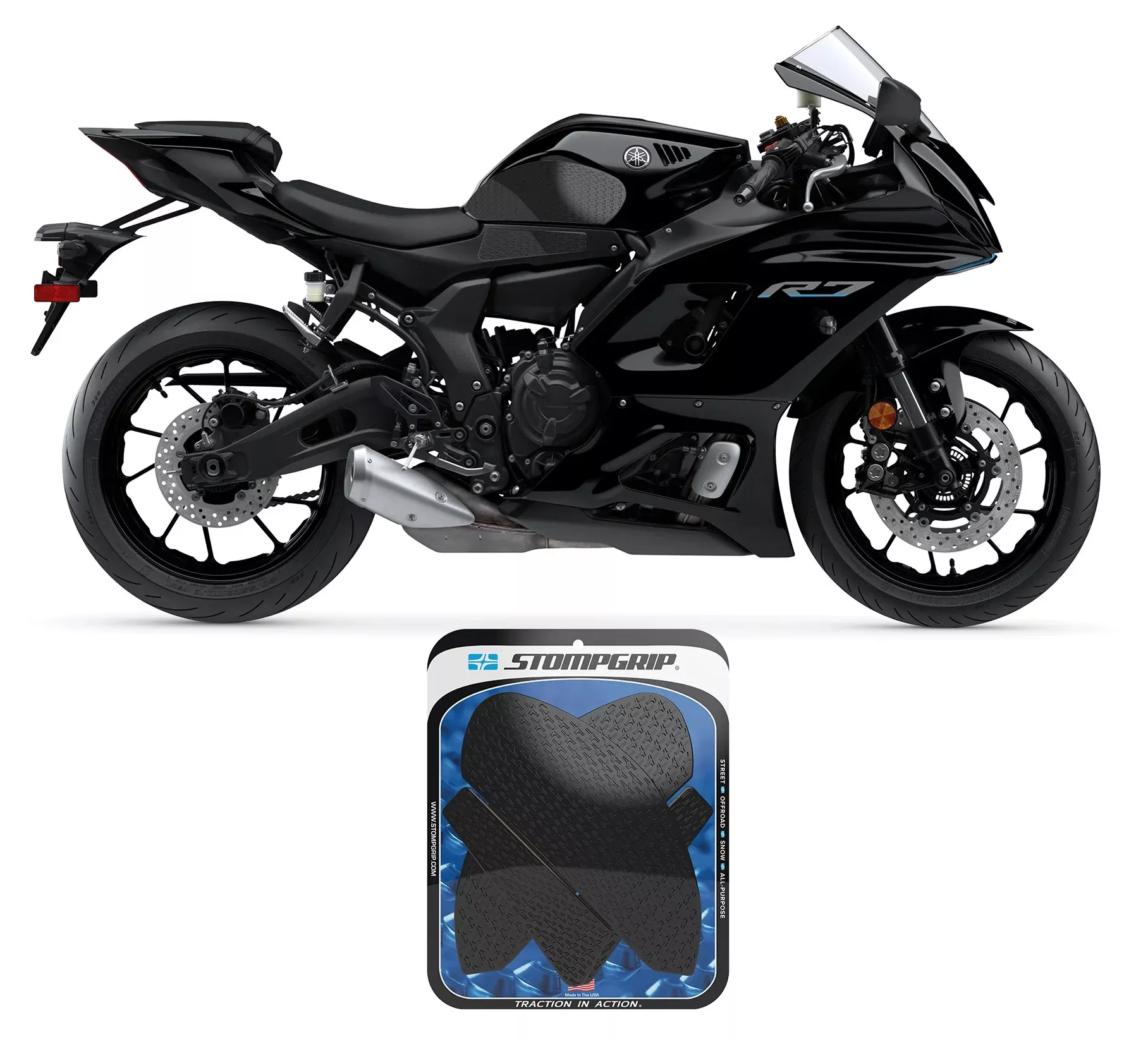 Stompgrip Tank Pad Yamaha R7 2022-2025