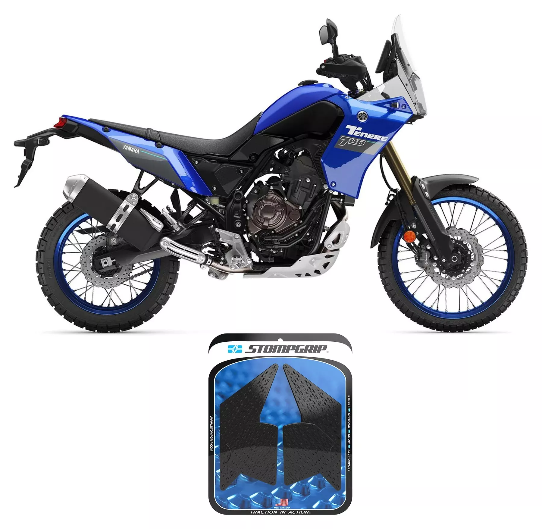 Stompgrip Tank Pad Yamaha Tenere 700 2021-2024