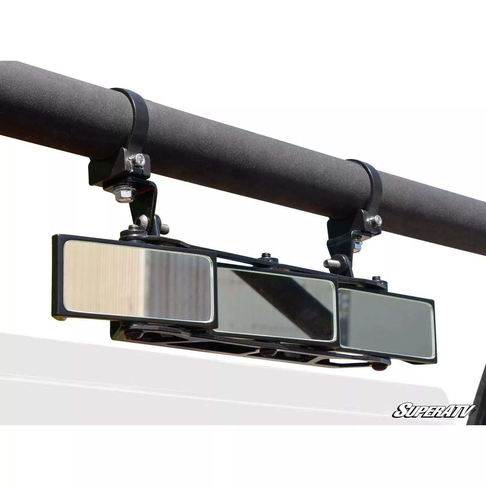 SuperATV 3 Panel Rear View Mirror with 1.75″ Clamps RVM-011-02