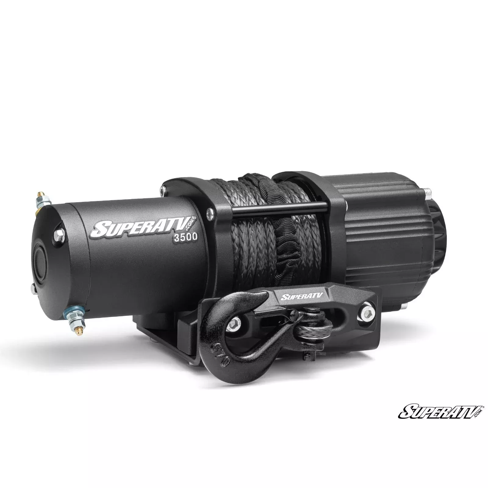 SuperATV 3500 Lb. UTV/ATV Winch (With Wireless Remote & Synthetic Rope) WN-3500