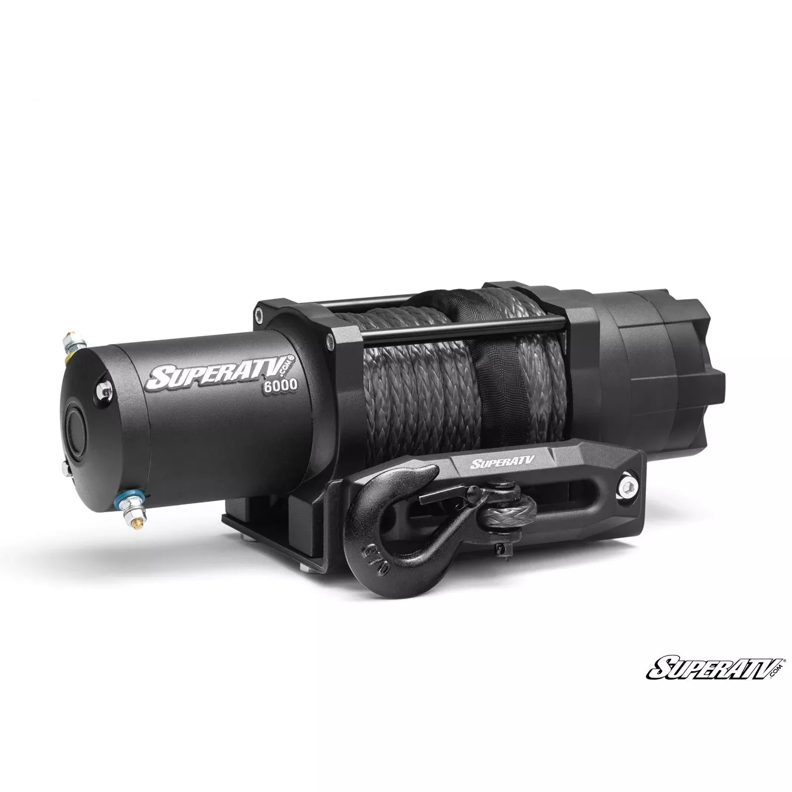 SuperATV 6000 Lb. UTV/ATV Winch (With Wireless Remote & Synthetic Rope) WN-6000