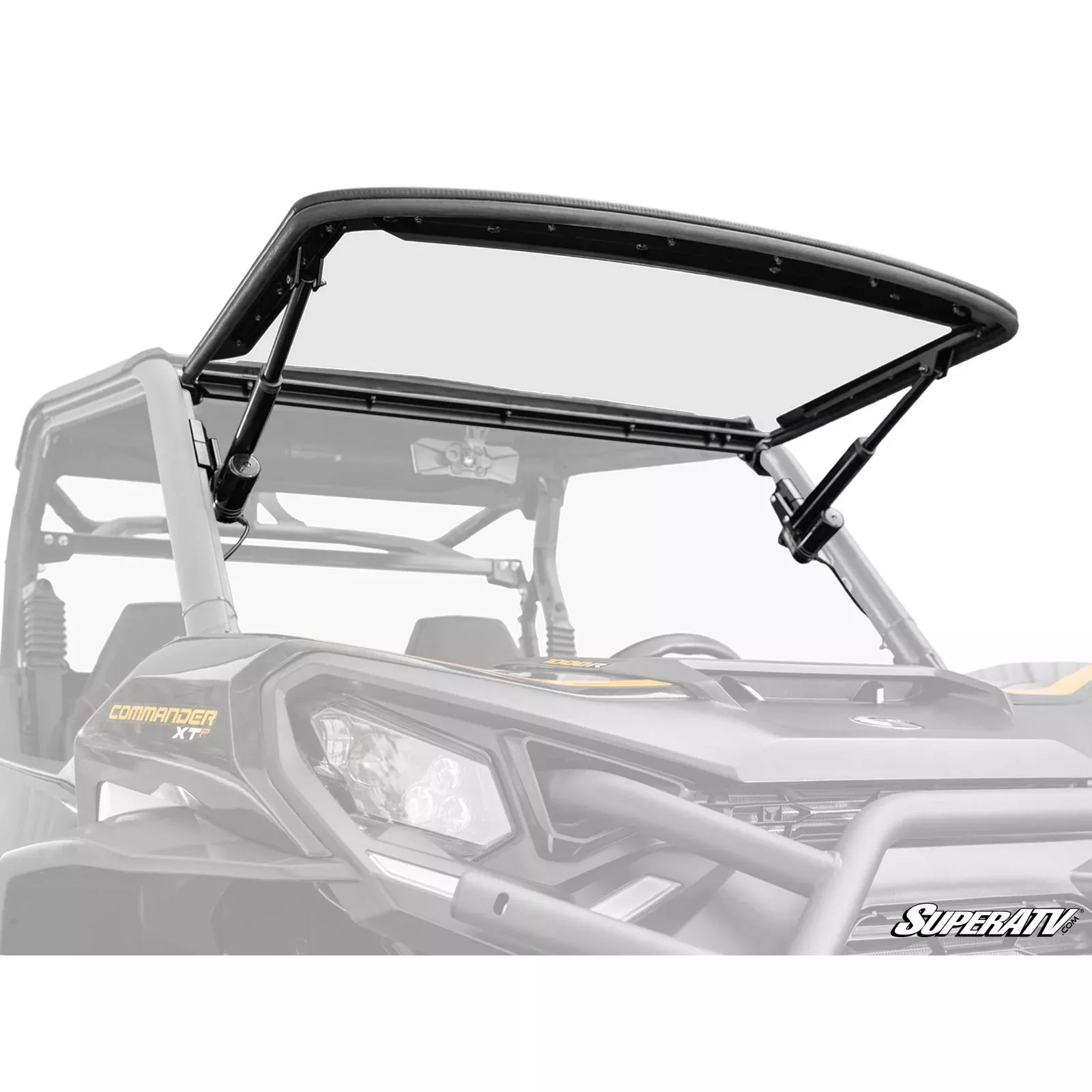 SuperATV Can-Am Commander MaxDrive Power Flip Windshield PFWS-CA-COM-70