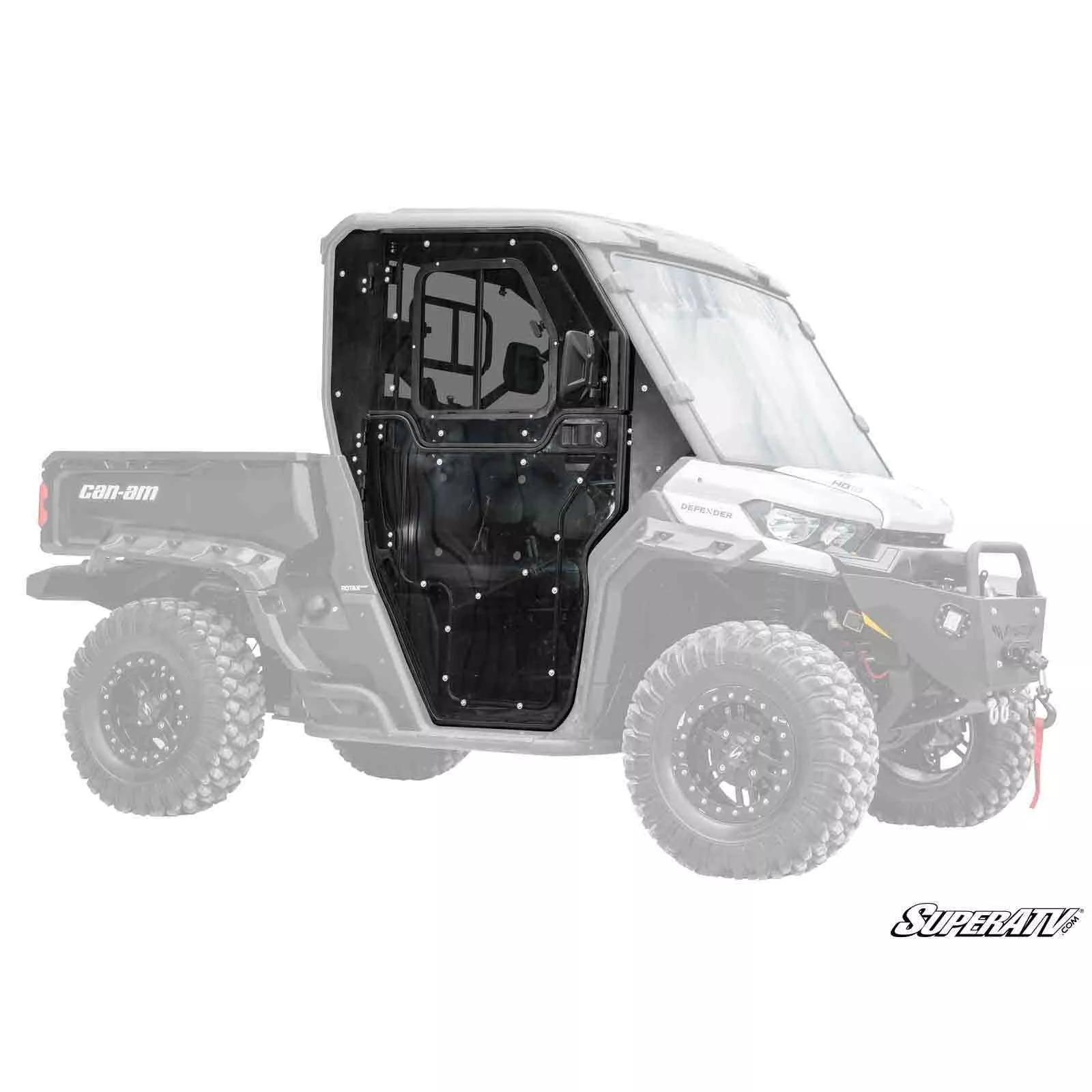 SuperATV Can-Am Defender Convertible Cab Enclosure Doors DOOR-CA-DEF-003-72