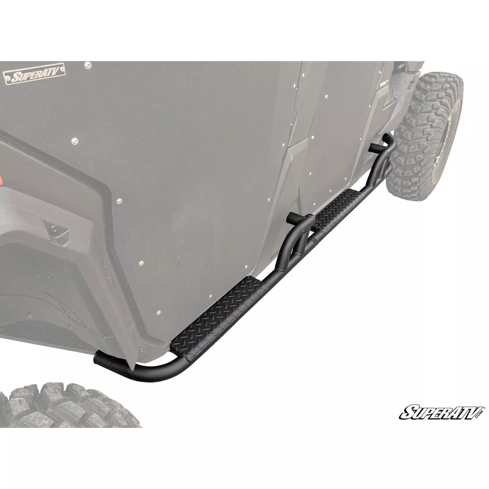 SuperATV Can-Am Defender MAX Heavy-Duty Nerf Bars NB-CA-DEFMAX-00