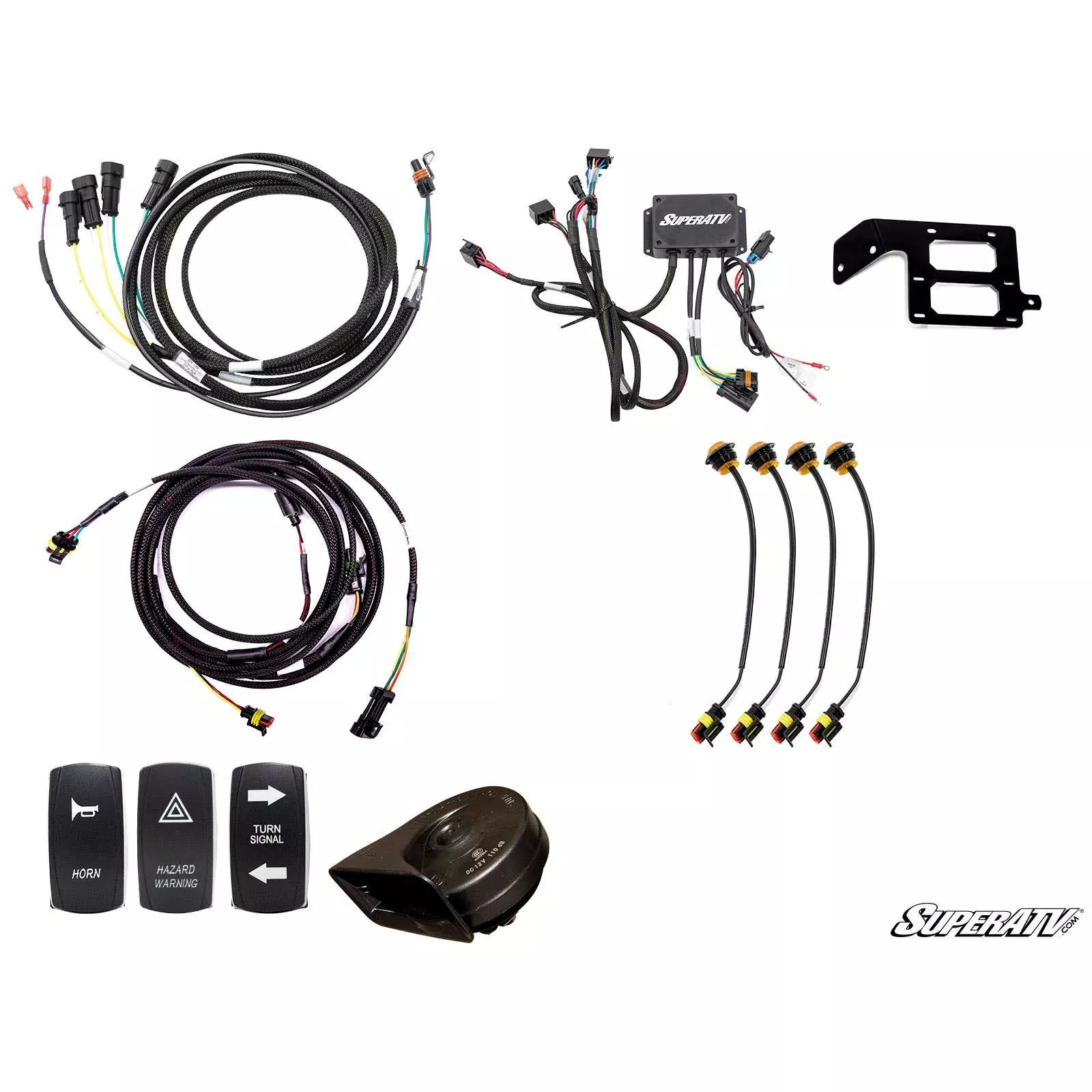 SuperATV Can-Am Maverick Trail Plug & Play Turn Signal Kit TSK-CA-T-004