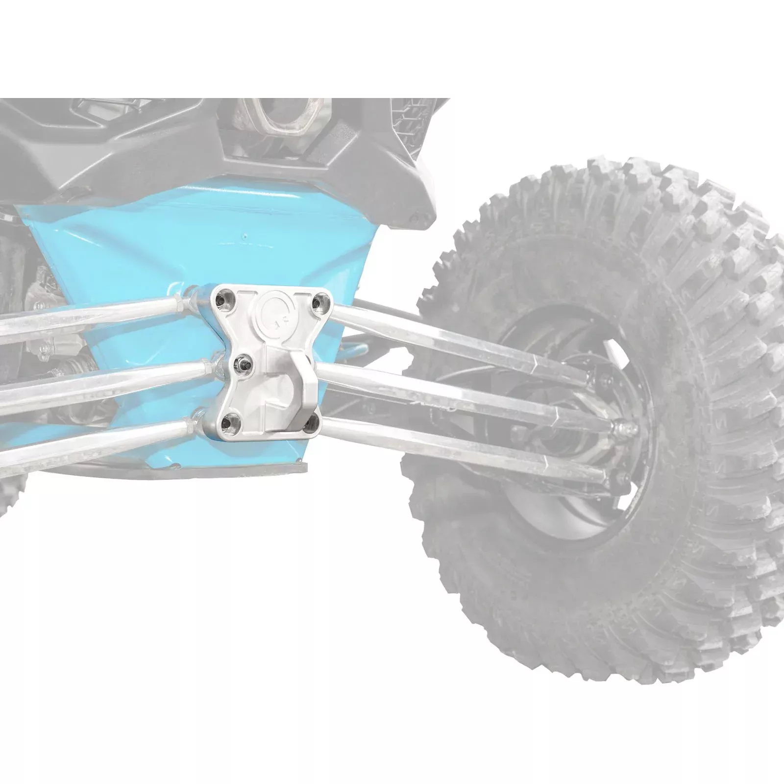 SuperATV Can-Am Maverick X3 Billet Radius Rod Plate RRHP-CA-X3