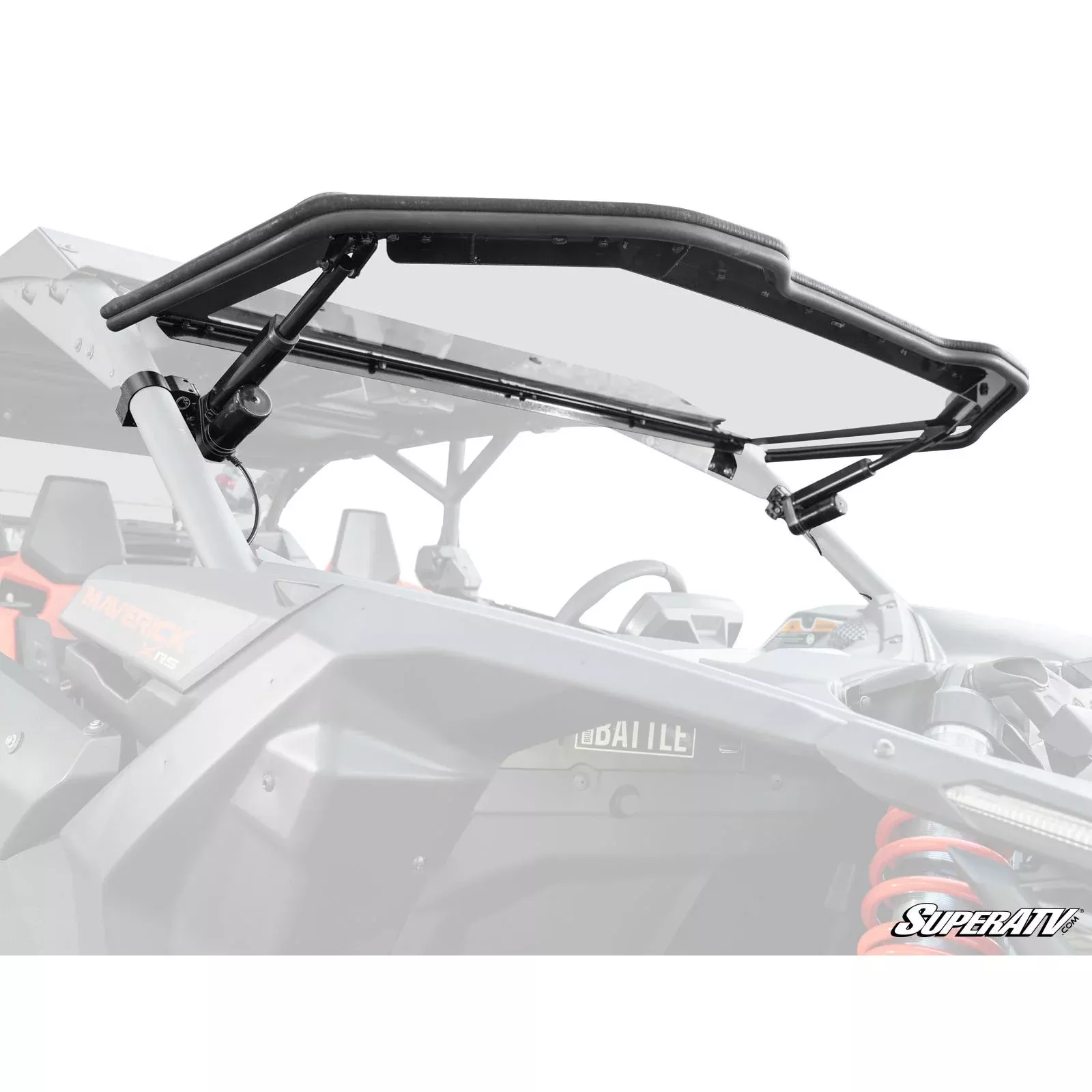 SuperATV Can-Am Maverick X3 MaxDrive Power Flip Windshield PFWS-CA-X3-70