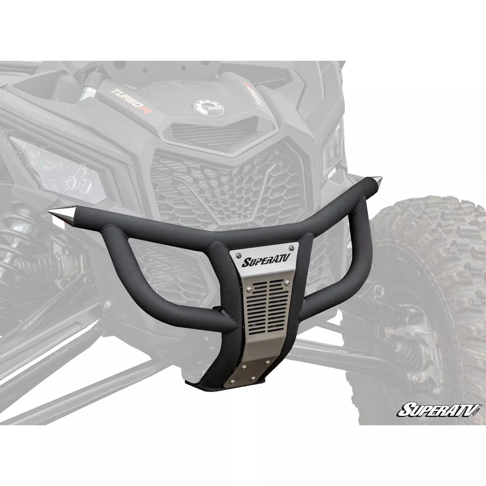 SuperATV Can-Am Maverick X3 Prerunner Front Bumper FBG-CA-X3-001-00
