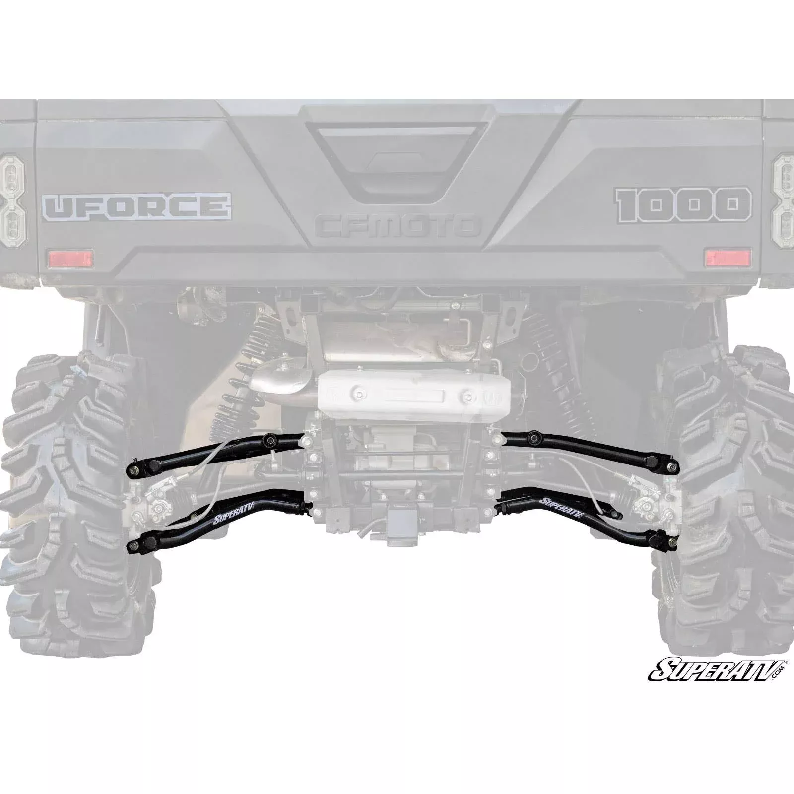 SuperATV CFMOTO UForce 1000 High Clearance 1.5″ Rear Offset A-Arms AA-CF-UF1000-1.5-R-HC-02