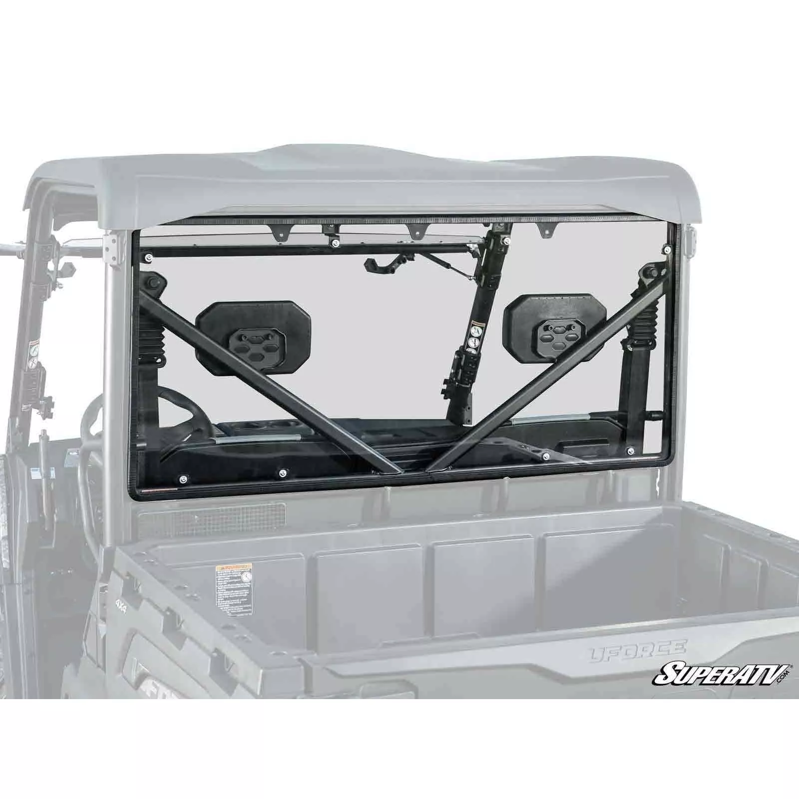 SuperATV CFMOTO UForce 600 Rear Windshield RWS-CF-UF600-76
