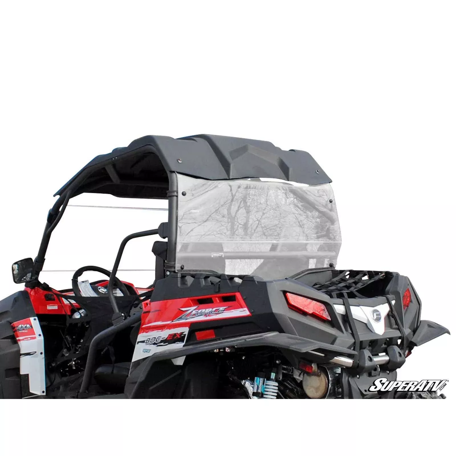 SuperATV CFMOTO ZForce 800EX Rear Windshield RWS-CF-ZF800EX-75