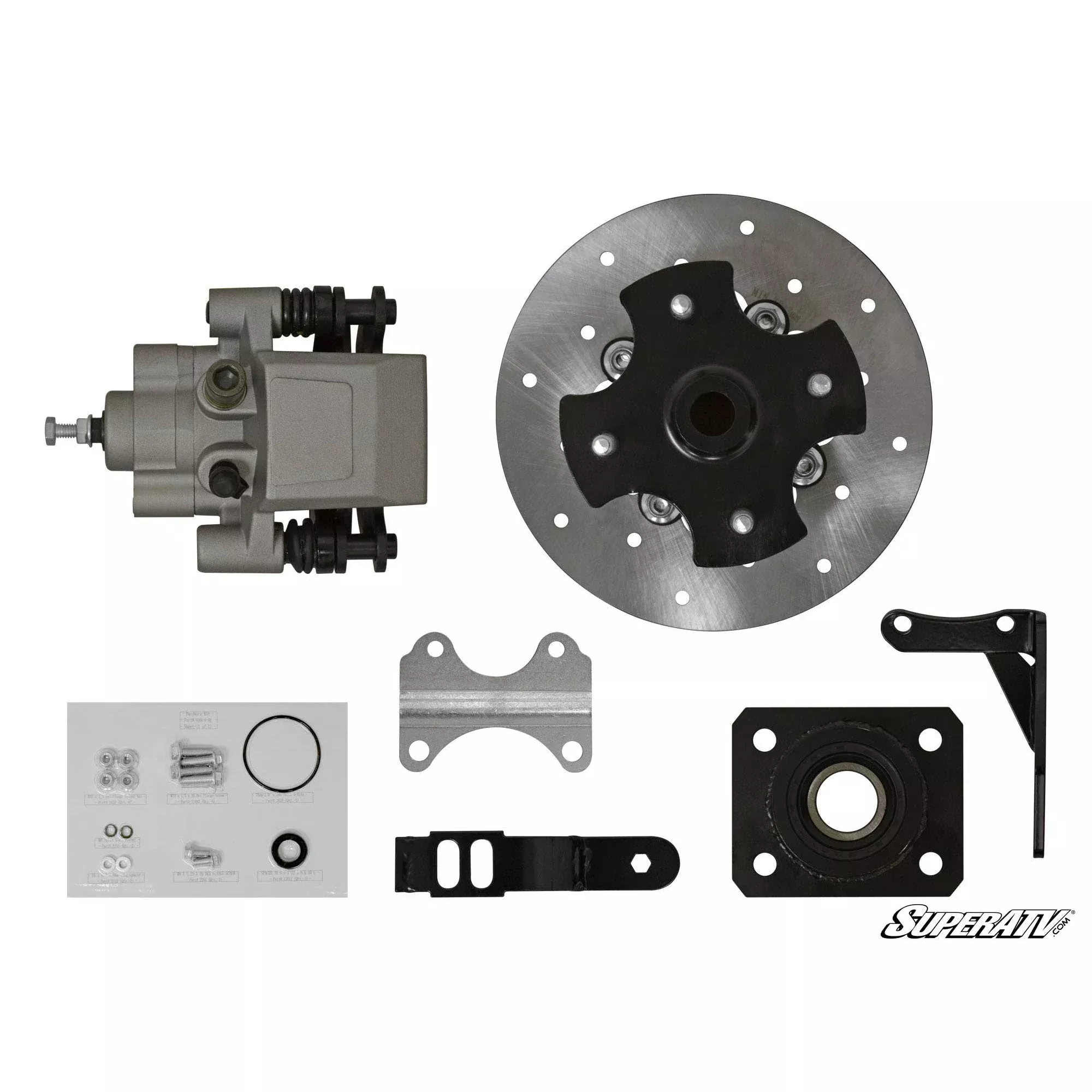 SuperATV Honda Utility ATV Rear Disc Brake Kit RDBK-H-02