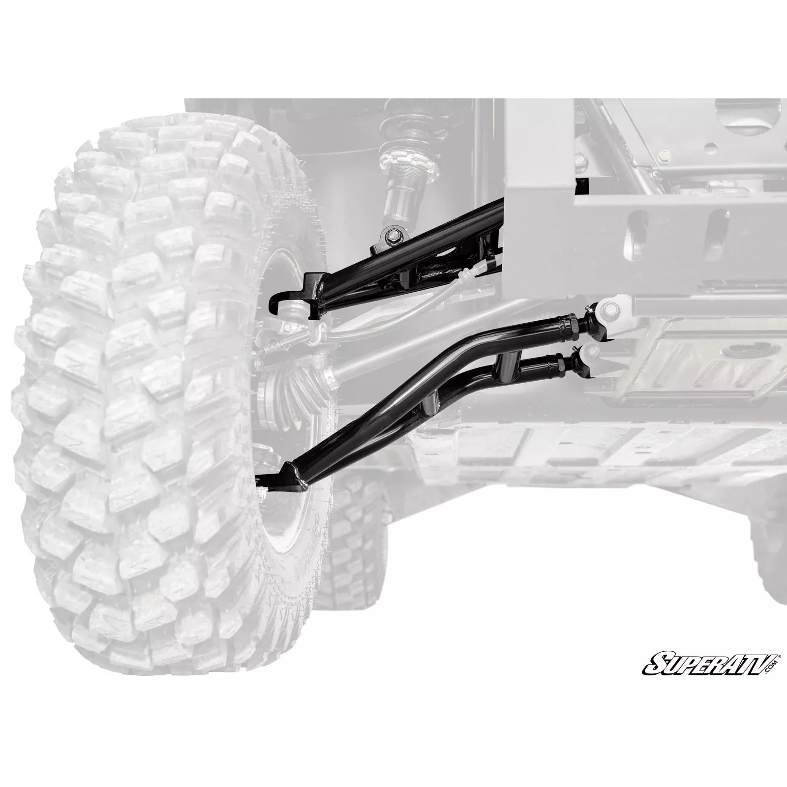SuperATV Kawasaki Mule PRO-MX High-Clearance 1.5″ Forward Offset A-Arms AA-K-MULEMX-OHC-02