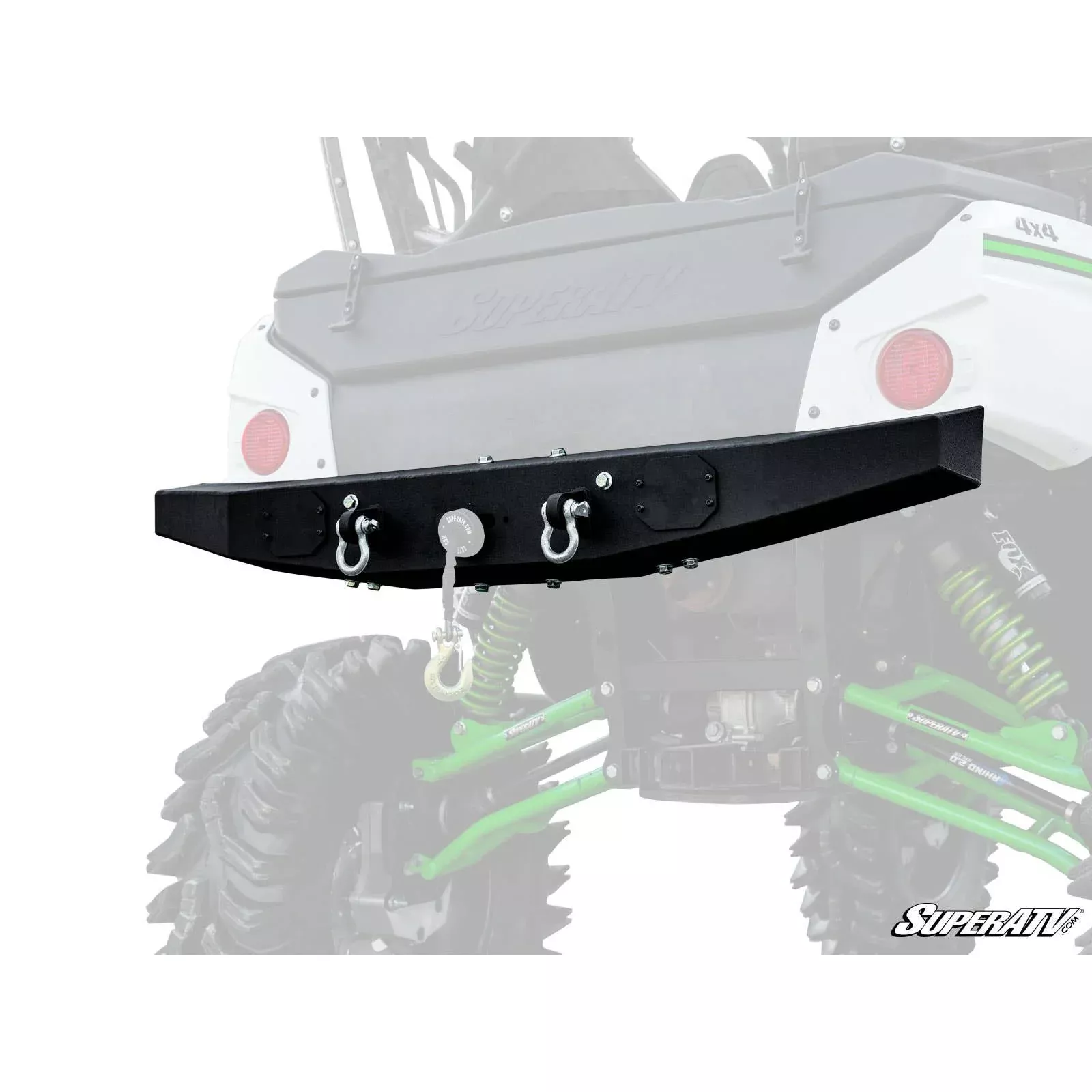 SuperATV Kawasaki Teryx 4 Winch Ready Rear Bumper RB-K-TRX4-002-00