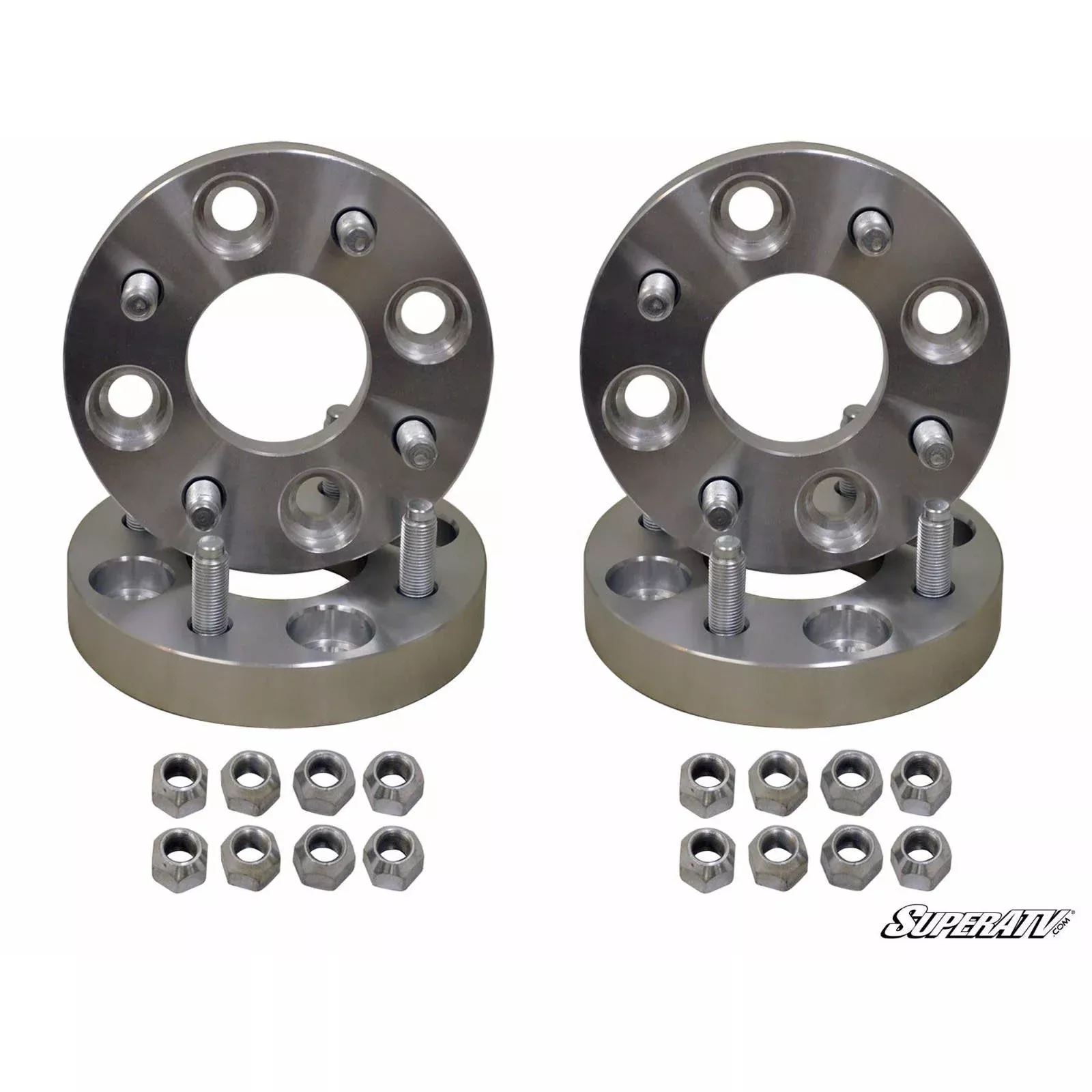 SuperATV Polaris 12mm Studs to Polaris 3/8″ Wheels Wheel Adapters WSP2-002-PR