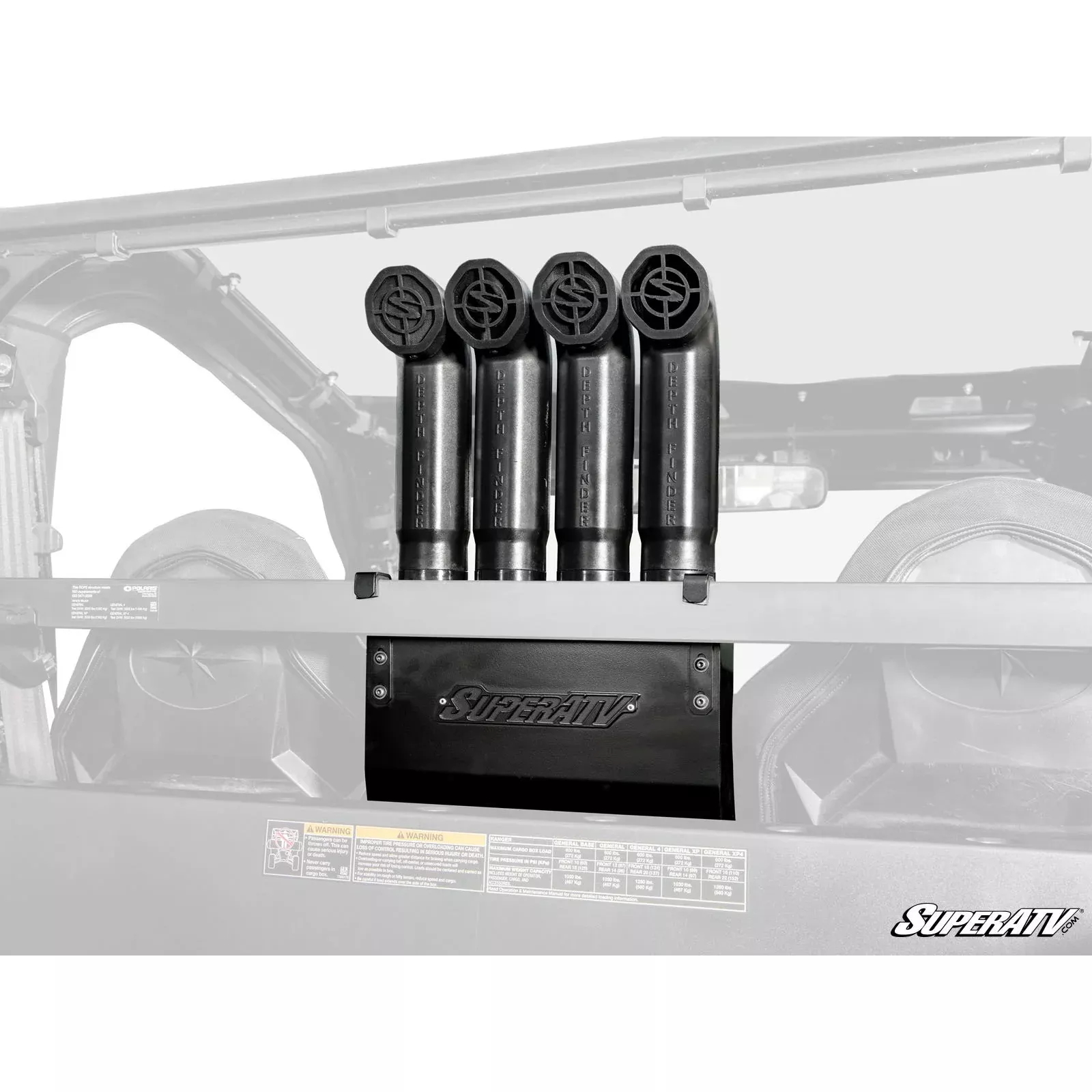 SuperATV Polaris General 1000 Depth Finder™ Snorkel Kit SKL-P-GEN