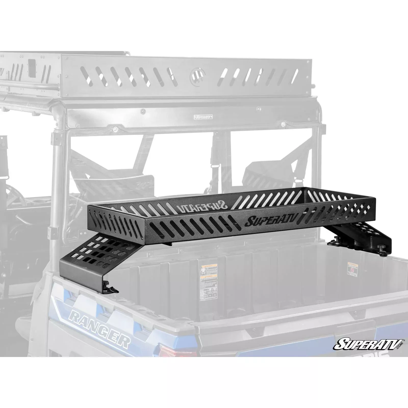 SuperATV Polaris Ranger Bed Rack Delta BR-P-RAN1K-00