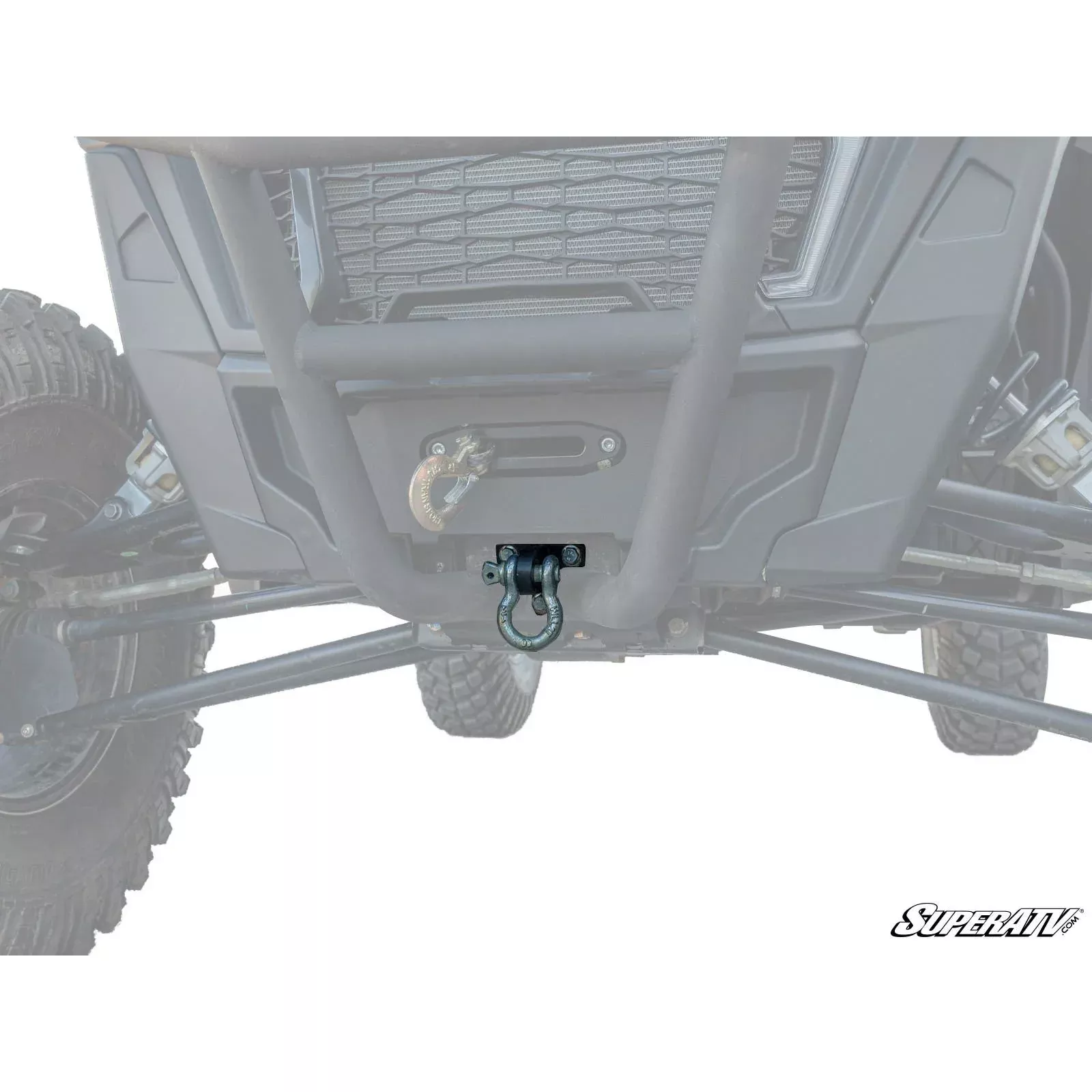SuperATV Polaris RZR Hitch Plate HIT-P-RZR1K-00