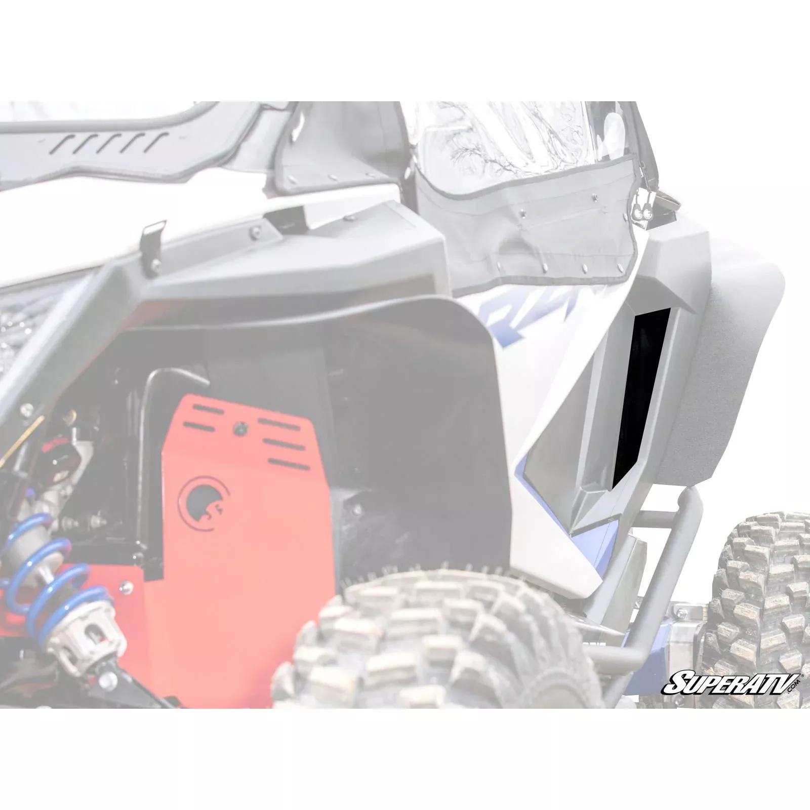 SuperATV Polaris RZR PRO XP Rear Fender Well Mud Guards MG-P-PROXP4