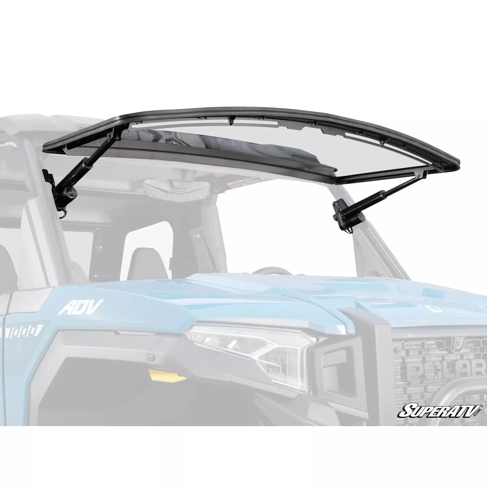 SuperATV Polaris Xpedition MaxDrive Power Flip Windshield PFWS-P-XPD-70