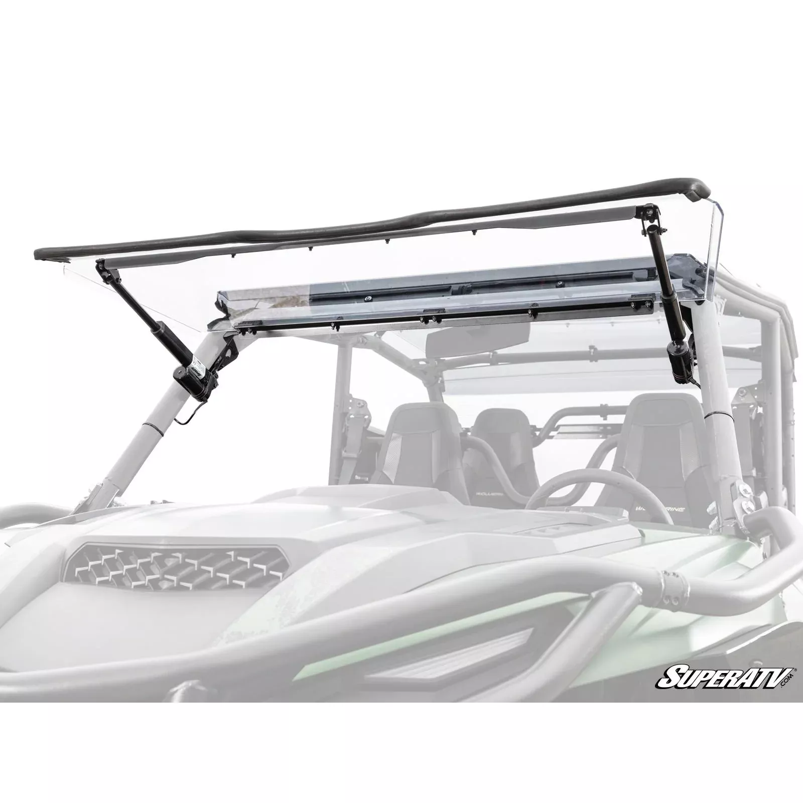 SuperATV Yamaha Wolverine RMAX MaxDrive Power Flip Windshield PFWS-Y-RMAX-70