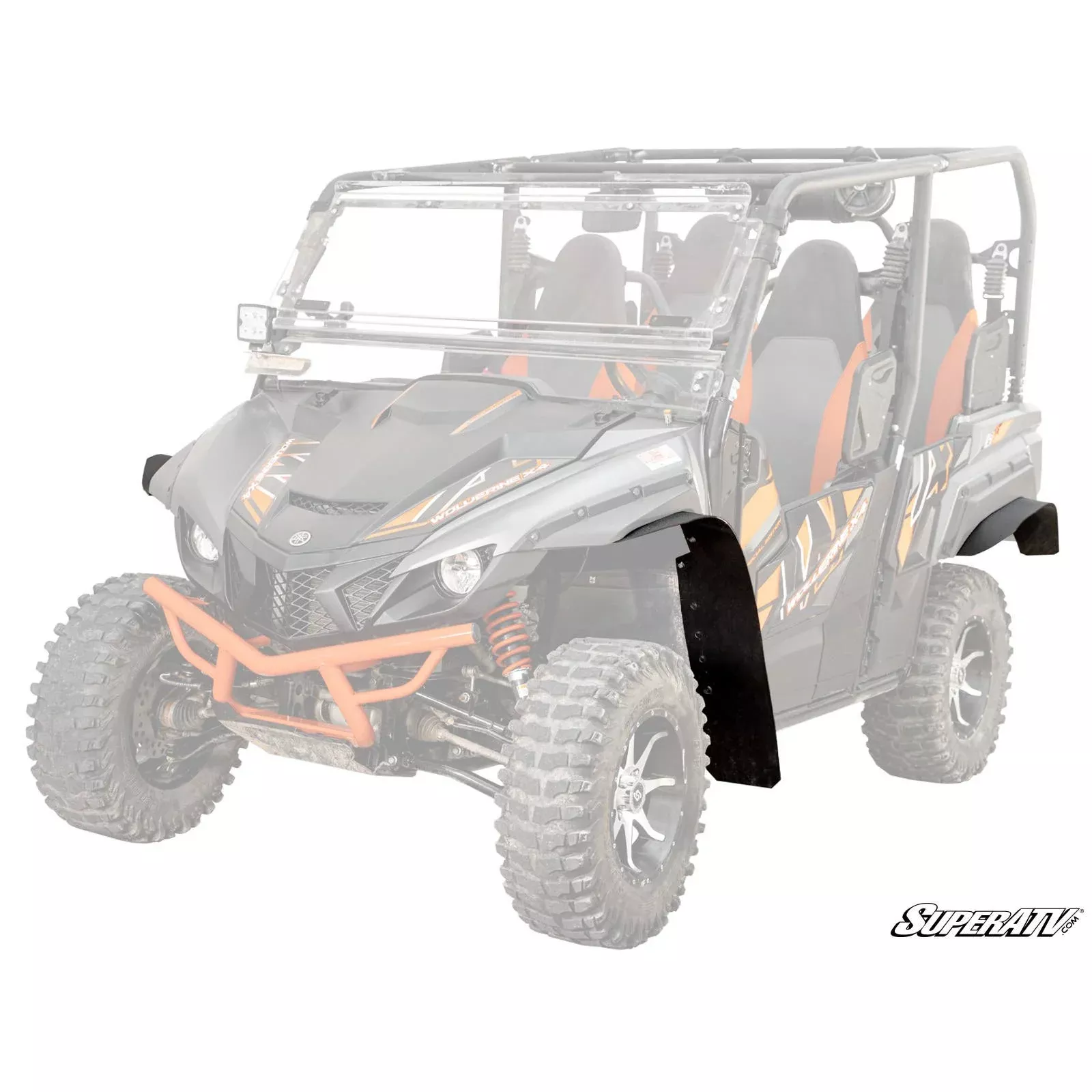 SuperATV Yamaha Wolverine X4 850 Low Profile Fender Flares FF-Y-WVX4