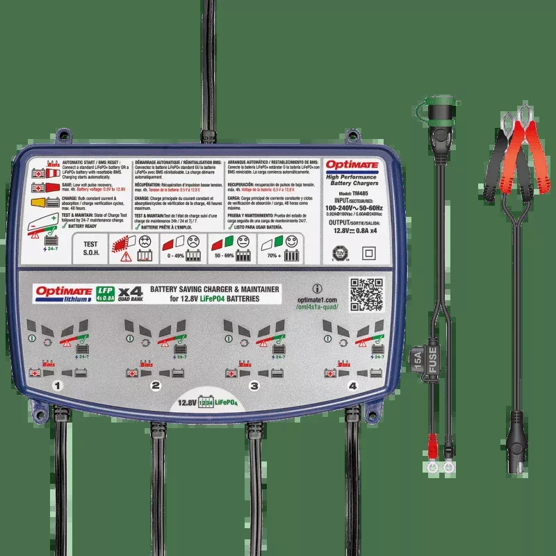 TecMate Optimate Lithium Charger (TM-485)