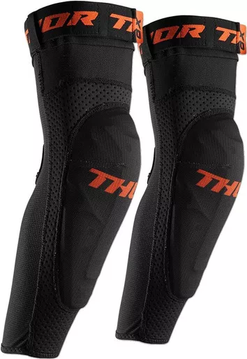 Thor Compression XP Black Elbow Guards Armor