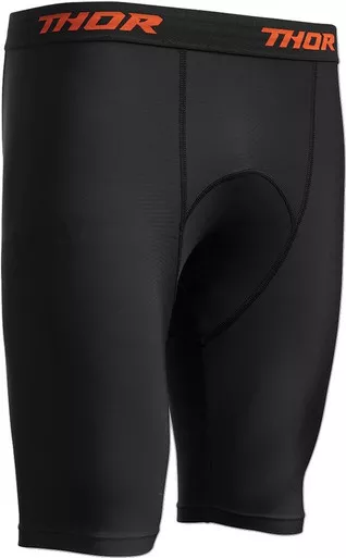Thor Mens Compression Black Shorts Underwear