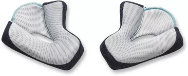 Thor Verge Gray Cyan Cheek Pads