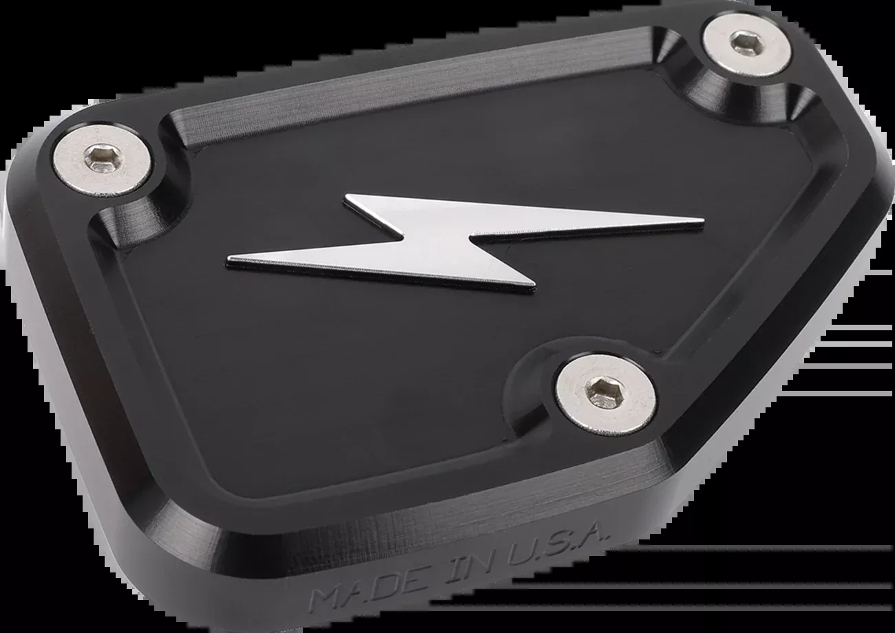 Thrashin Black Front Brake Master Cylinder Cover for 2024 Street Road Glide