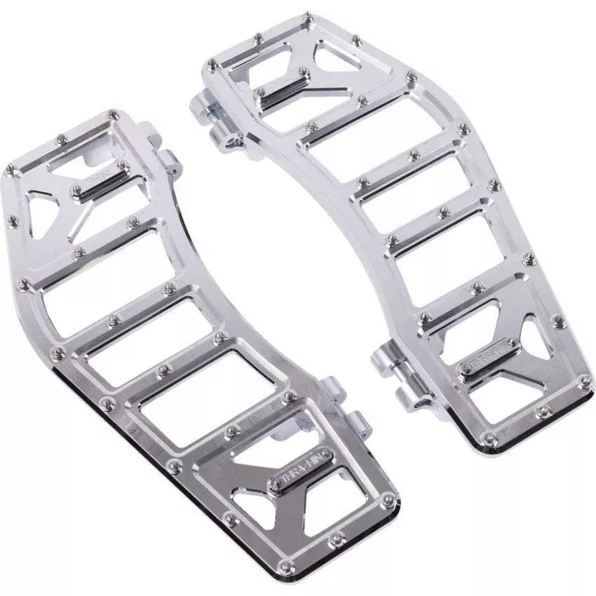 Thrashin Supply Co Aggressor Driver Floorboards Harley 84-25 Touring