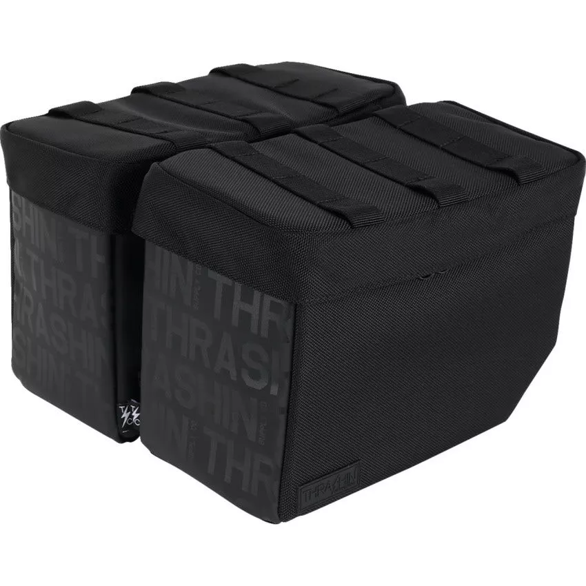 Thrashin Supply Co. Essential Base Saddlebags for Harley Softail/Dyna/FXR/XL