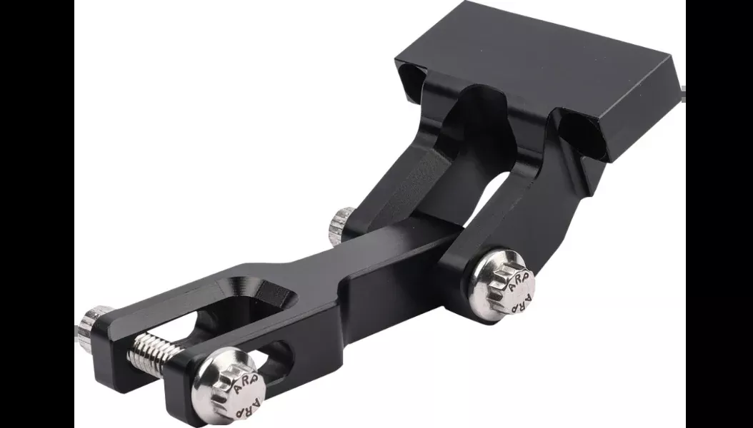 Thrashin Supply Co. Thrashin Supply OG Riser Gauge Relocation Bracket - Black - 2210-0634