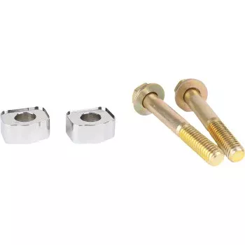 Thrashin Supply Co. Thrashin Supply Riser Extensions - 1/2" - Chrome - 0602-1108