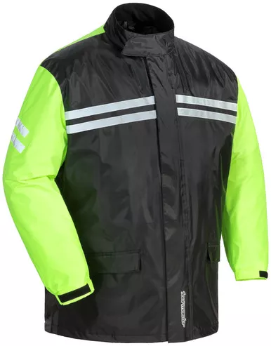Tour Master Shield Black Hi-Viz 2Pc. Rainsuit