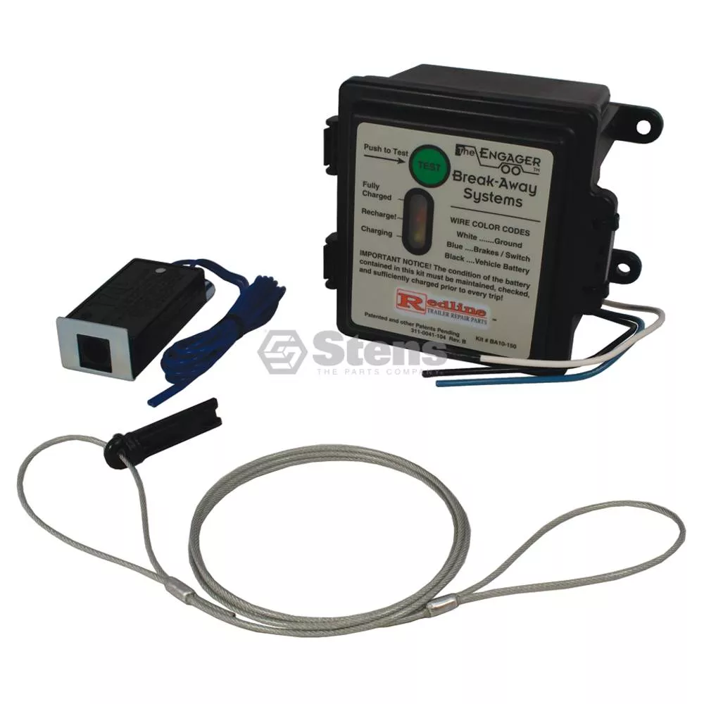 Trailer Break-Away System - For 1 To 3 Axle Trailers