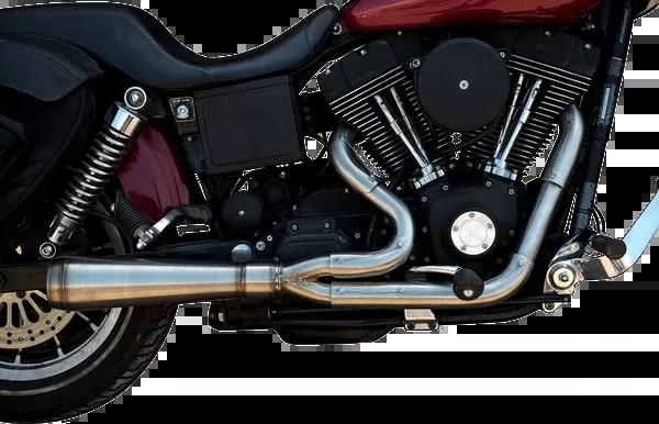 Trask Assault 2:1 Exhaust - Full Stainless - '91-'05 Dyna