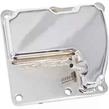 Trask Check M8 Vented Transmission Top Cover – Chrome