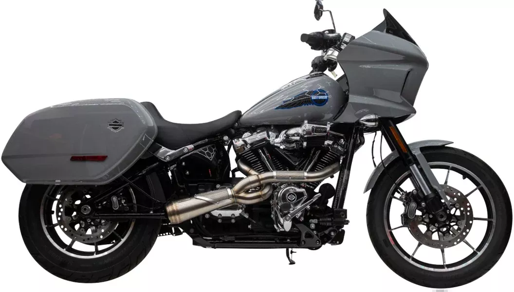 Trask TM-5132 Stainless Big Sexy 2-1 High Performance Exhaust Harley M8 Softail