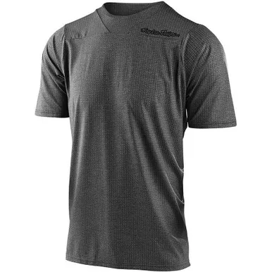 Troy Lee Designs Skyline Heather Dark Gray Short Sleeve Jersey