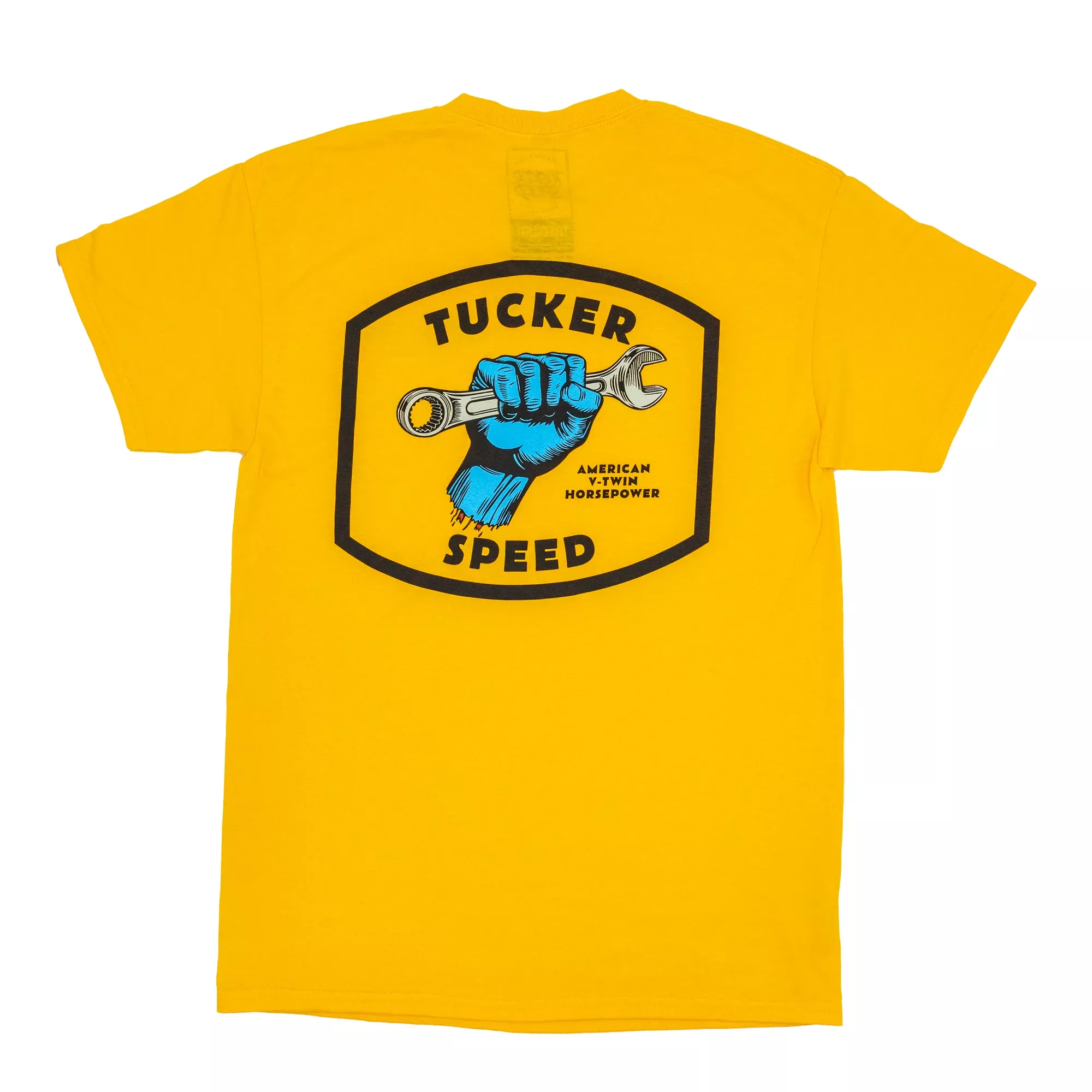 Tucker Speed Fist T-Shirt – Gold