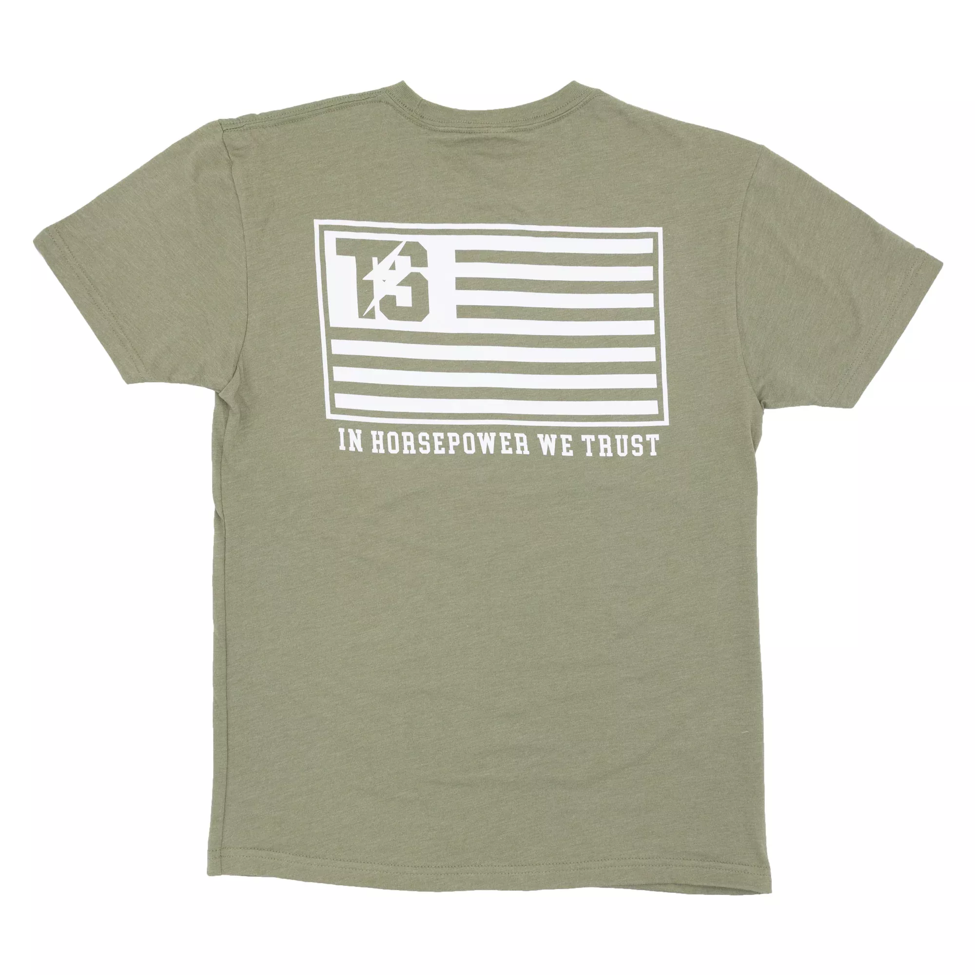Tucker Speed Flag T-Shirt – Olive