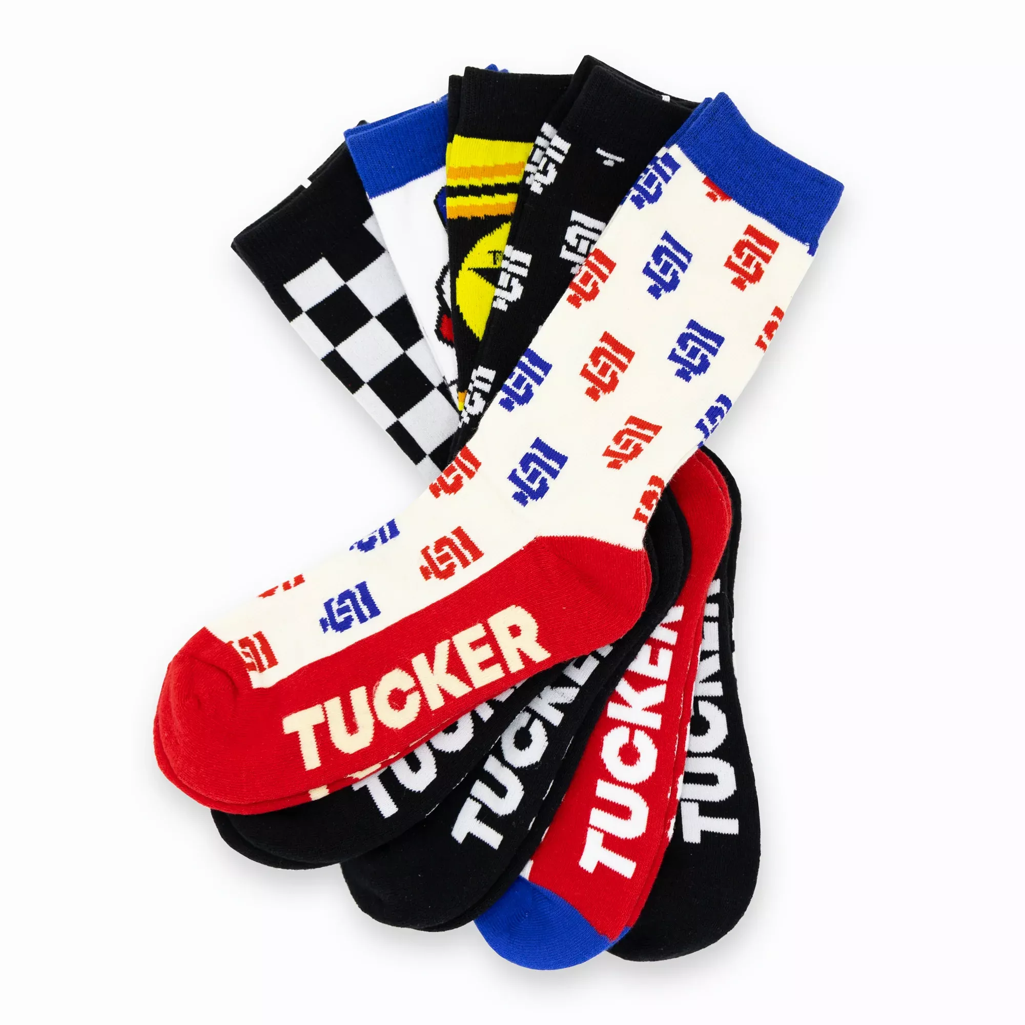 Tucker Speed Premium Crew Socks – 5 Pack