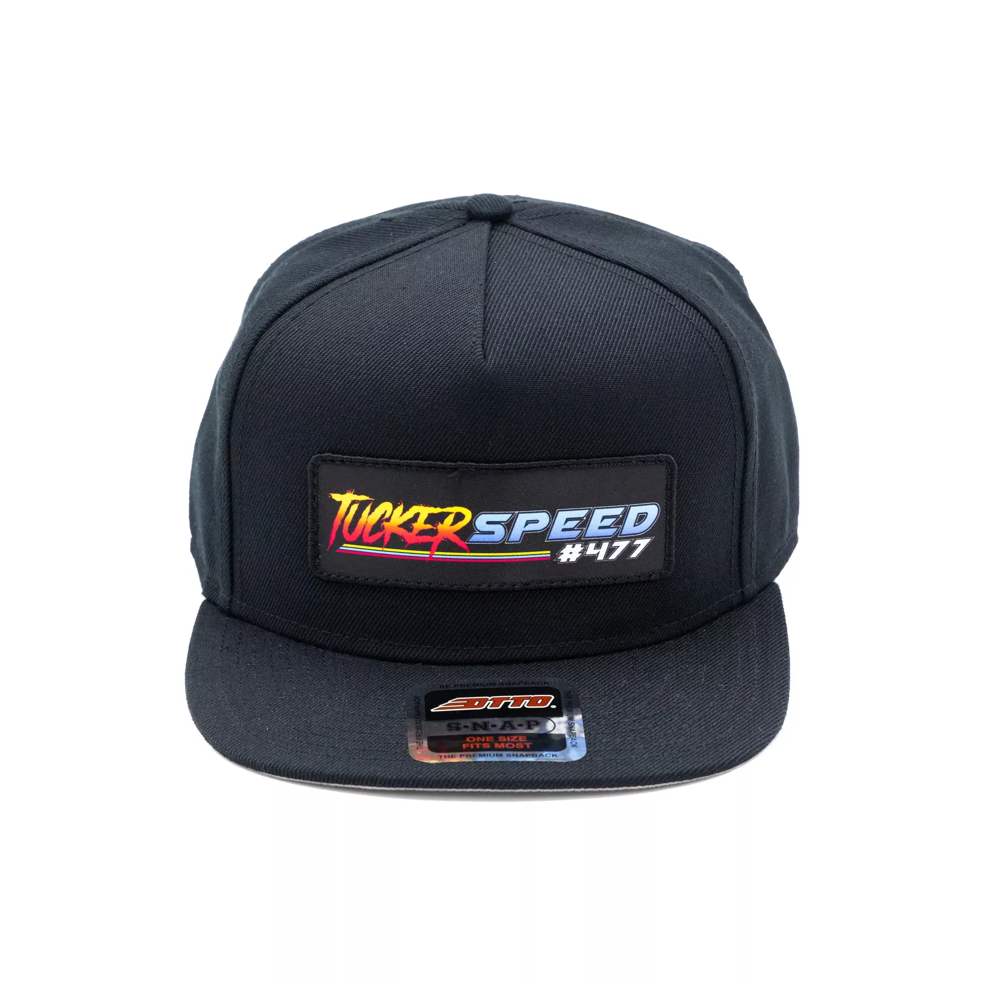 Tucker Speed Race Patch Hat – Black