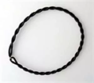 Twisted Drive Belt For Water Pump - Black
